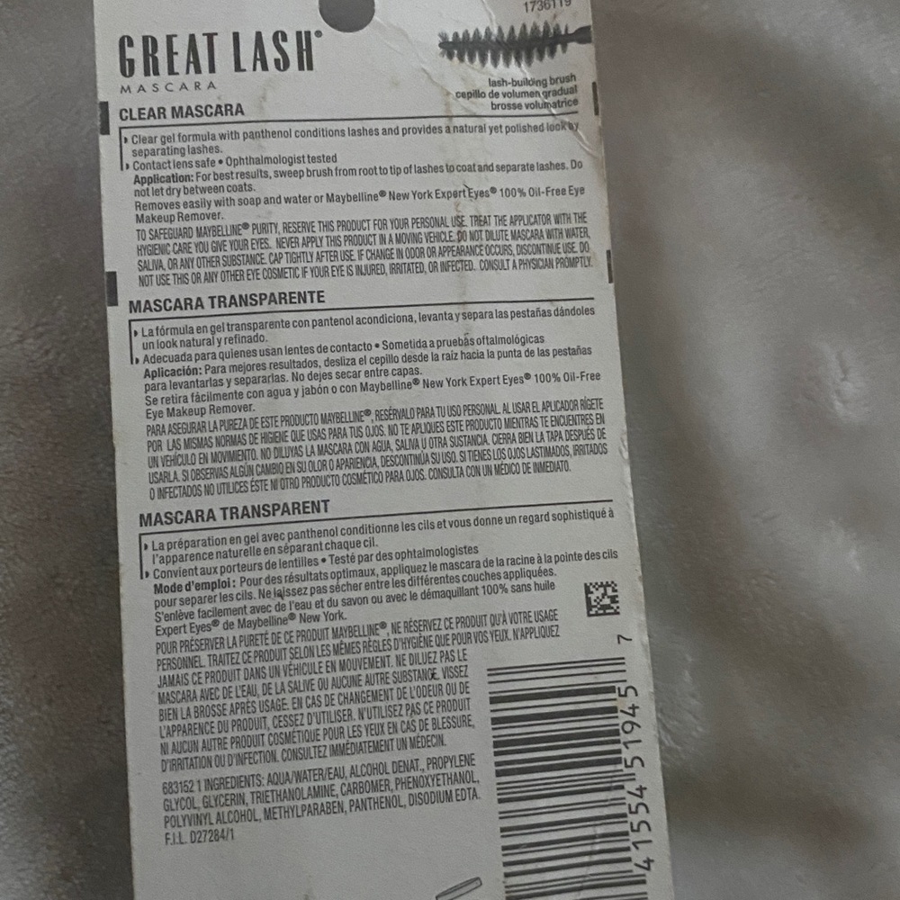Maybe it’s….. clear - Picture 2 of 2